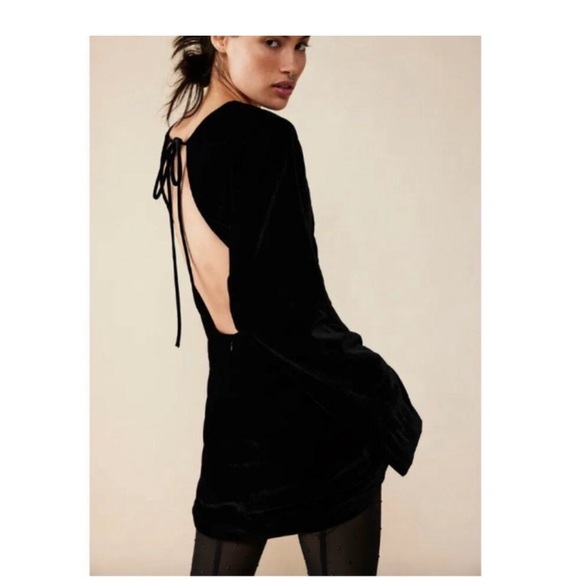 Free People Chelsey Mini Dress NWOT M - Picture 8 of 8